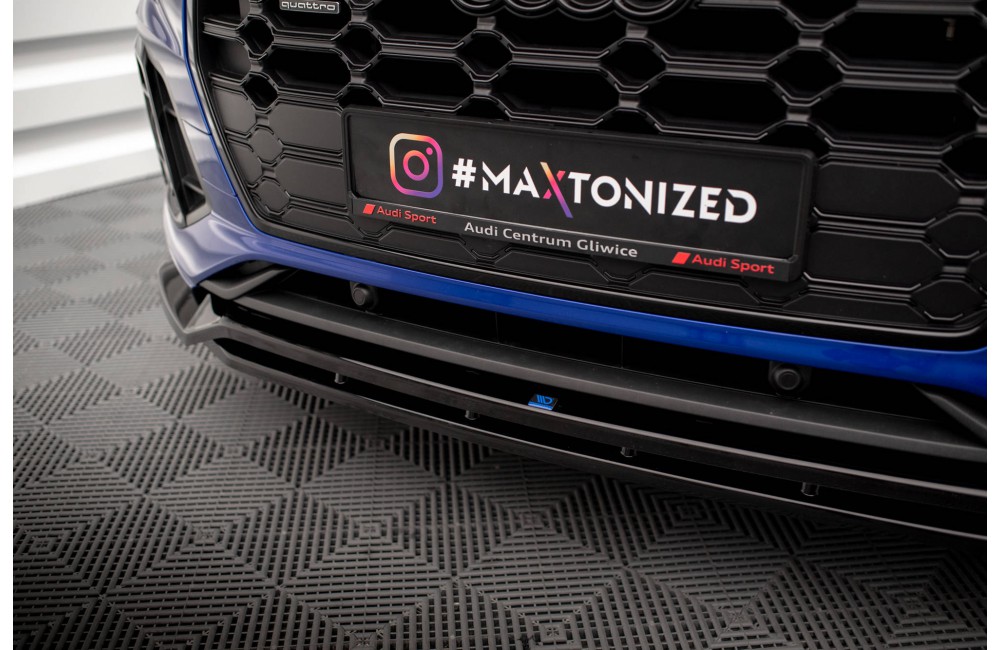 Front Splitter V.1 Audi SQ5 / Q5 S-Line SUV / Sportback Mk2 Facelift