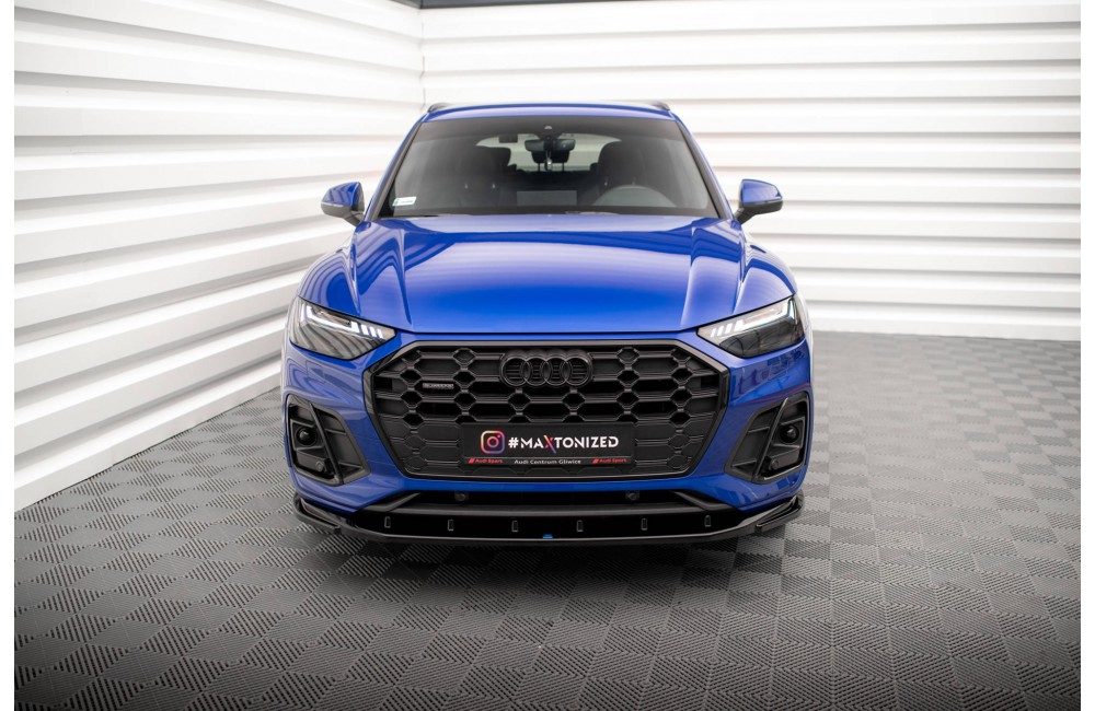 Front Splitter V.2 Audi SQ5 / Q5 S-Line SUV / Sportback Mk2 Facelift