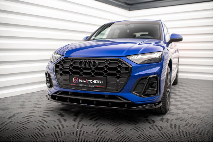 Μπροστινός Splitter V.2 Audi SQ5 / Q5 S-Line SUV / Sportback Mk2 Facelift