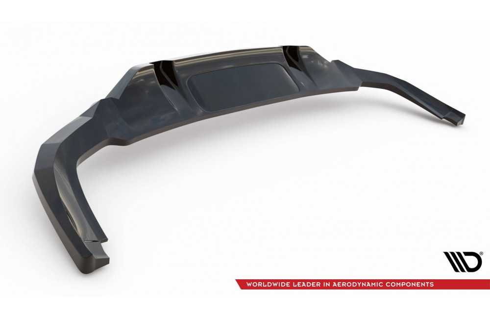 Rear Splitter (with vertical bars) Audi SQ5 / Q5 S-Line Sportback Mk2 Facelift
