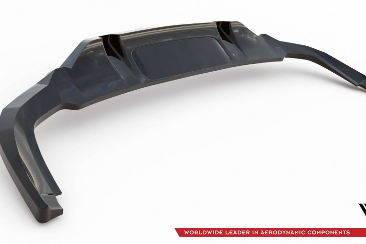 Πίσω Splitter (με κατακόρυφες ράβδους) Audi SQ5 / Q5 S-Line Sportback Mk2 Facelift