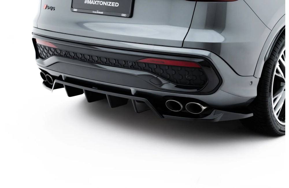 Rear Splitter (with vertical bars) Audi SQ5 Sportback / SUV Mk3
