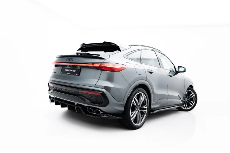 Πίσω Splitter (με κατακόρυφες ράβδους) Audi SQ5 Sportback / SUV Mk3