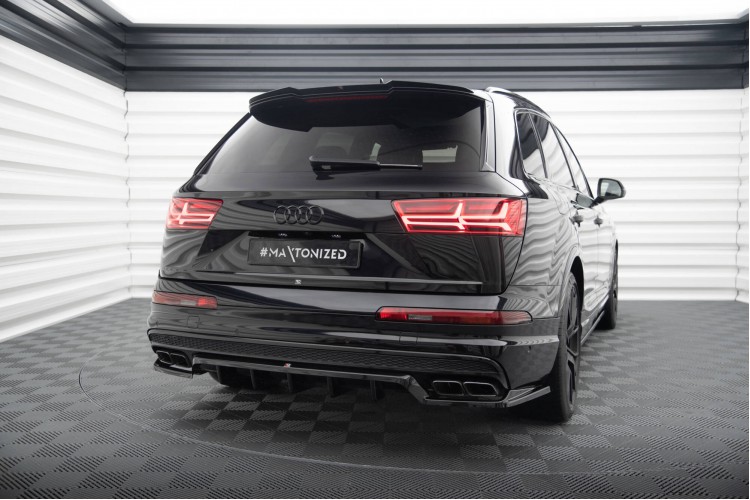 Πίσω Splitter (με κάθετες ράβδους) Audi SQ7 / Q7 S-Line Mk2
