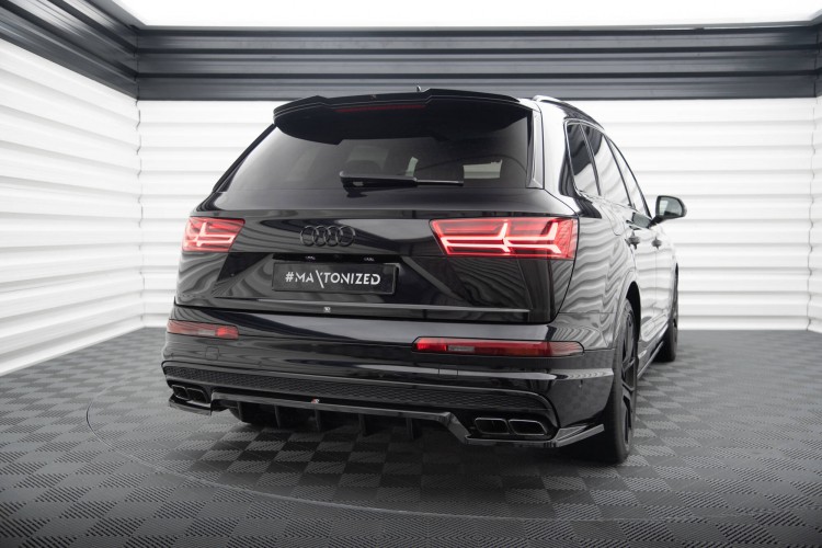 Πίσω Splitter (με κάθετες ράβδους) Audi SQ7 / Q7 S-Line Mk2