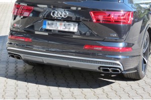 Rear Side Splitters Audi SQ7 / Q7 S-Line Mk.2