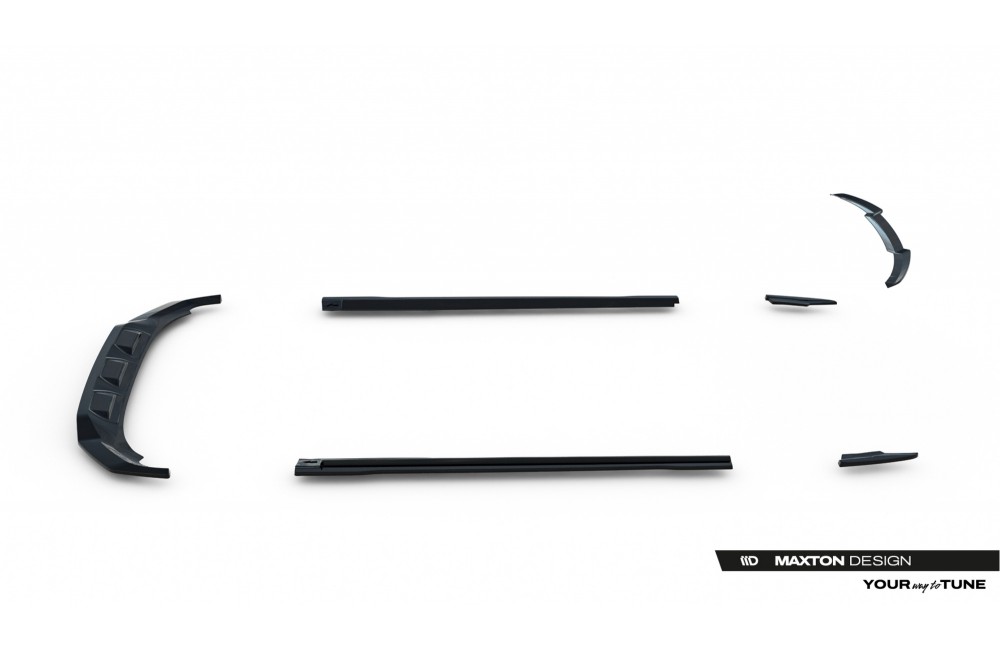 Set of Splitters V.1 Audi SQ7 Mk2 (4M) Facelift