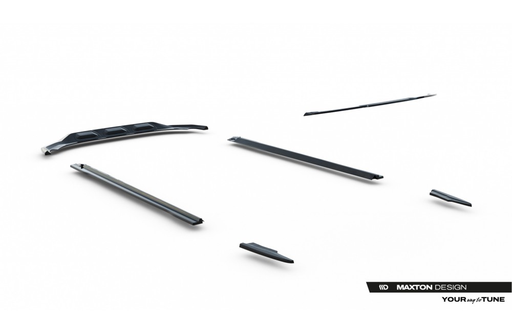 Set of Splitters V.1 Audi SQ7 Mk2 (4M) Facelift
