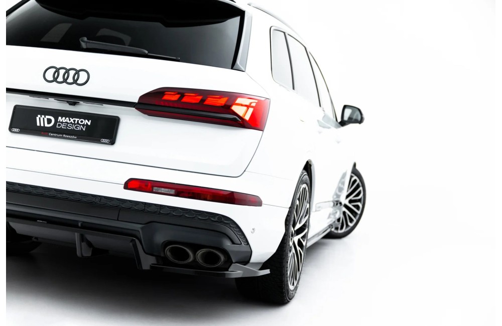 Rear Splitter (with vertical bars) Audi SQ7 Mk2 Facelift 2