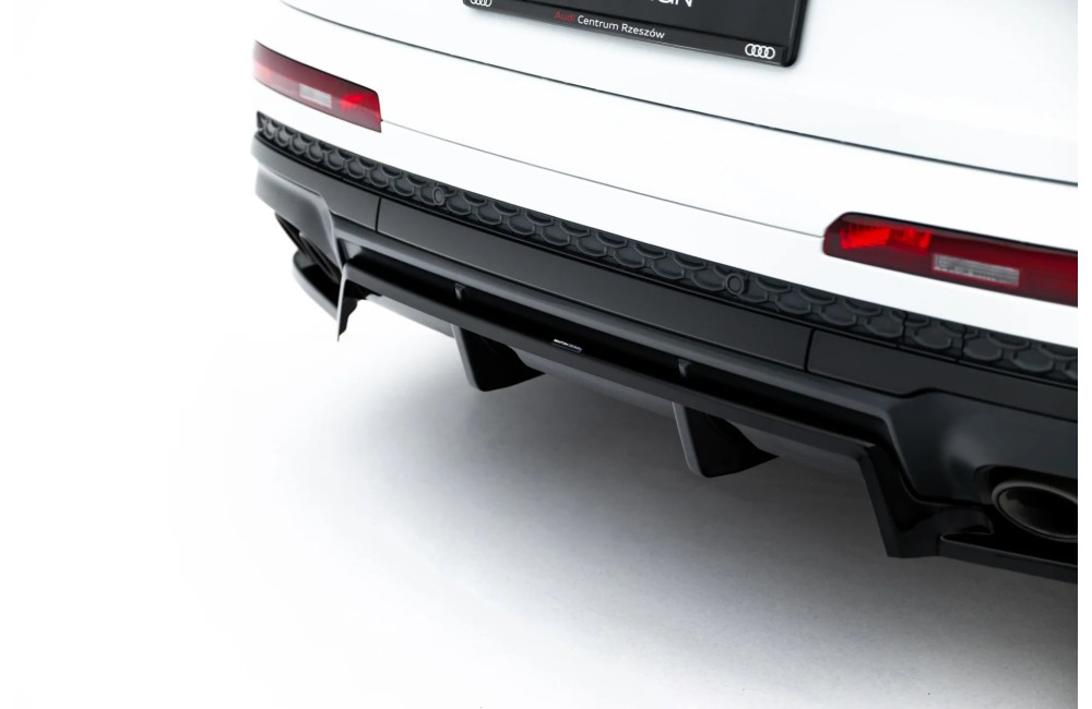 Rear Splitter (with vertical bars) Audi SQ7 Mk2 Facelift 2