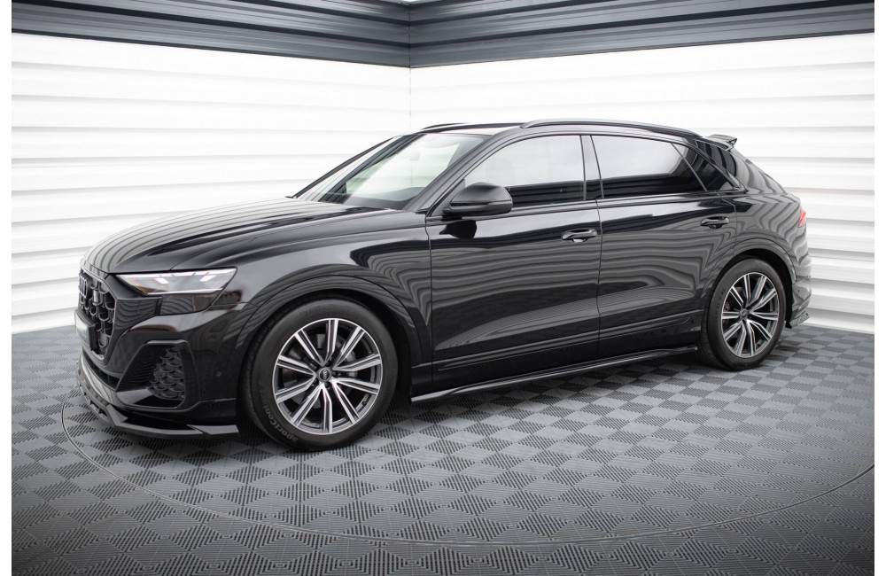 Side Skirts Diffusers V.2 Audi Q8 / Q8 S-line / SQ8 Mk1 / Mk1 Facelift Side Skirts Diffusers V.2 Audi Q8 / Q8 S-line / SQ8 Mk1 / Mk1 Facelift