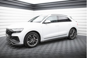 Side Skirts Diffusers V.2 Audi Q8 / Q8 S-line / SQ8 Mk1 / Mk1 Facelift Side Skirts Diffusers V.2 Audi Q8 / Q8 S-line / SQ8 Mk1 / Mk1 Facelift