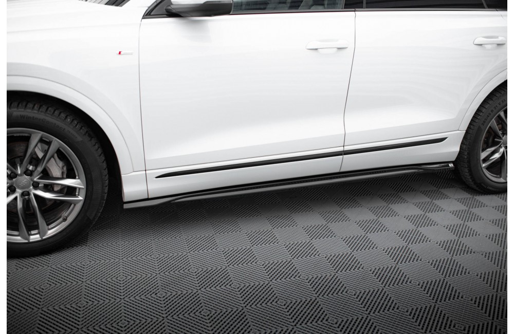 Side Skirts Diffusers V.2 Audi Q8 / Q8 S-line / SQ8 Mk1 / Mk1 Facelift Side Skirts Diffusers V.2 Audi Q8 / Q8 S-line / SQ8 Mk1 / Mk1 Facelift