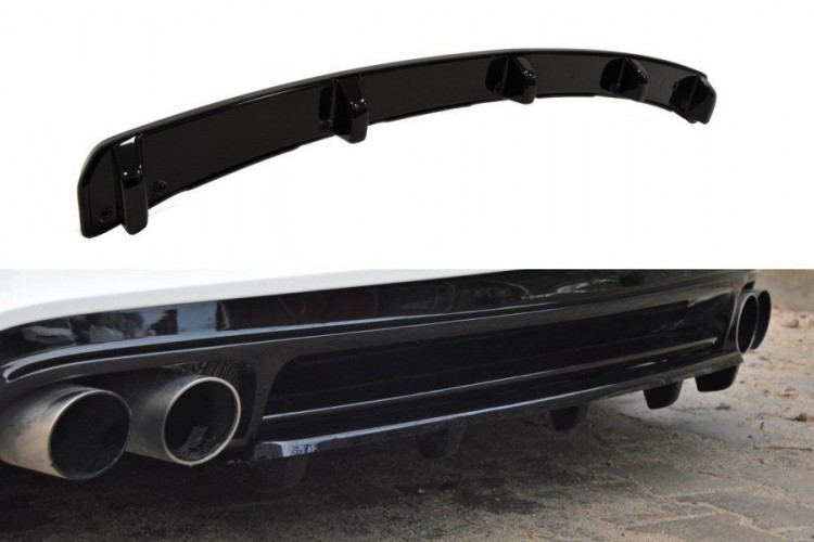 Πίσω Splitter Audi TT S 8J (με κάθετο μπαρ)