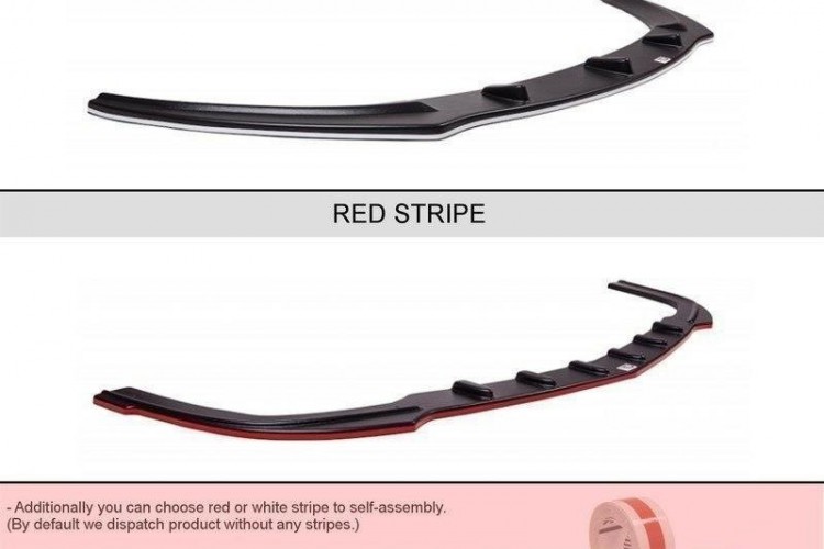 Πίσω Splitter Audi TT S 8J (χωρίς κάθετες ράβδους)