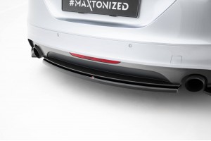 Central Rear Splitter for Audi TT S-Line 8J Facelift Central Rear Splitter for Audi TT S-Line 8J Facelift