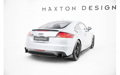 Central Rear Splitter for Audi TT S-Line 8J Facelift