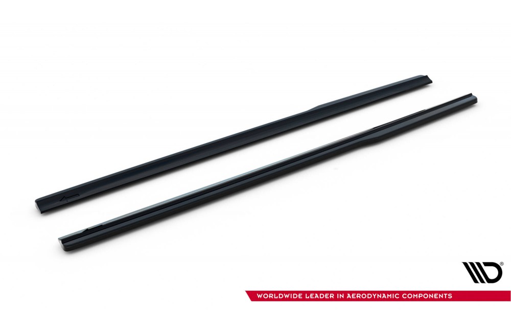 Set of Splitters Audi TT S-Line 8J Facelift
