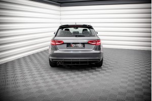 Street Pro Rear Diffuser Audi A3 Sportback 8V - Black