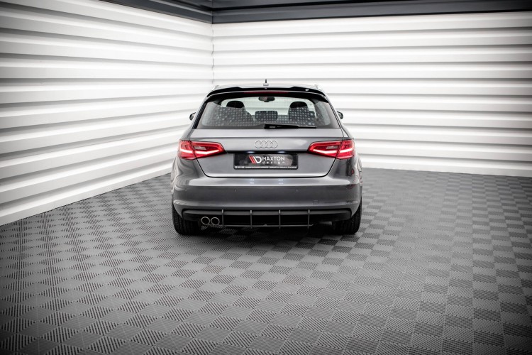 Street Pro Πίσω Diffuser Audi A3 Sportback 8V