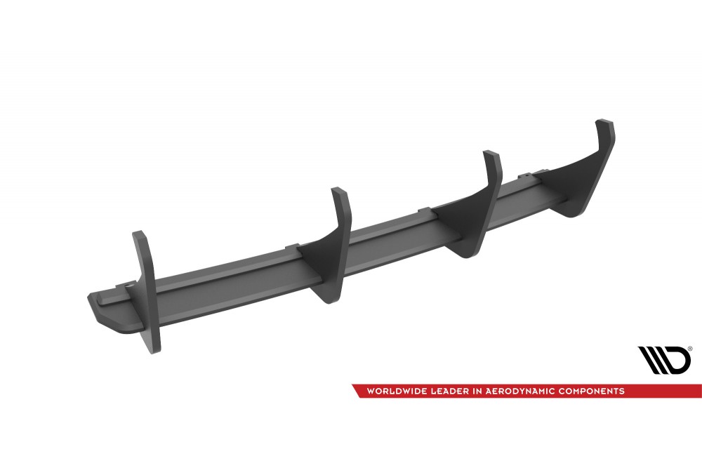 Street Pro Rear Diffuser Audi A3 Sportback 8V - Black
