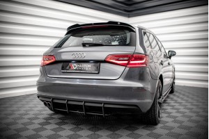Street Pro Rear Diffuser Audi A3 Sportback 8V - Black