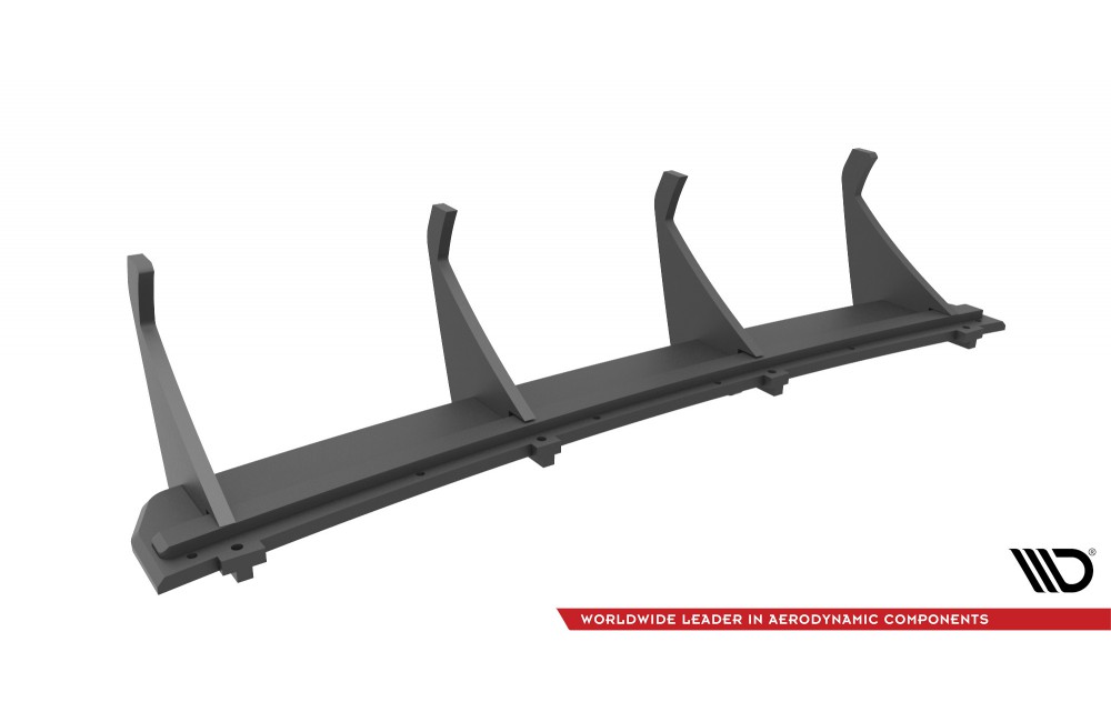 Street Pro Rear Diffuser Audi A3 Sportback 8V - Black