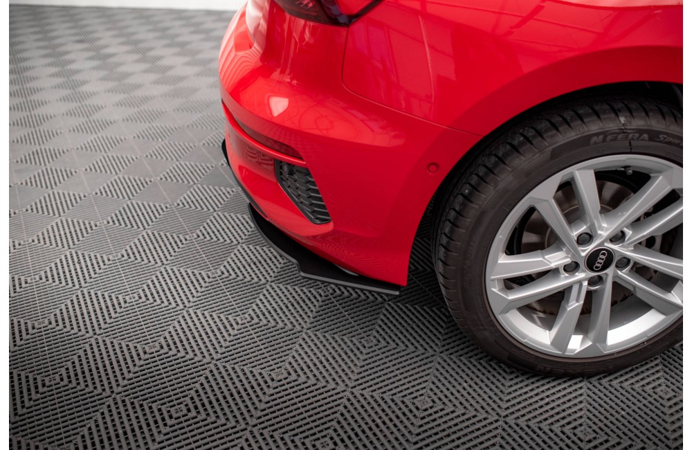 Street Pro Rear Diffuser Audi A3 Sportback 8Y - Black