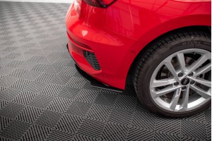 Street Pro Rear Diffuser Audi A3 Sportback 8Y - Black