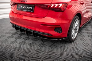 Street Pro Rear Diffuser Audi A3 Sportback 8Y - Black