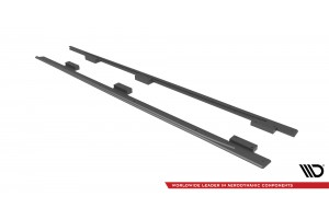 Street Pro Side Skirts Diffusers Audi A3 8Y - Black Street Pro Side Skirts Diffusers Audi A3 8Y - Black