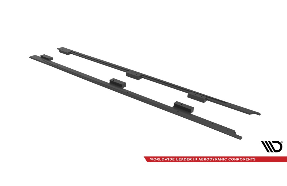 Street Pro Side Skirts Diffusers Audi A3 8Y - Black Street Pro Side Skirts Diffusers Audi A3 8Y - Black