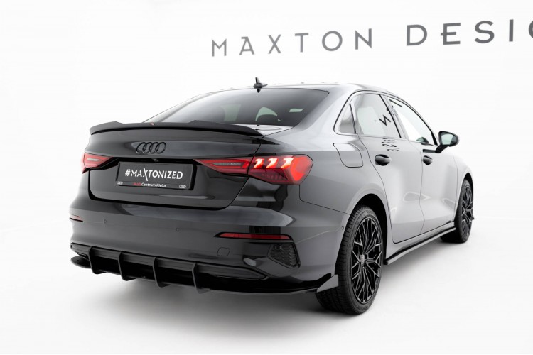Street Pro Πίσω Diffuser + Flaps Audi A3 Sedan 8Y