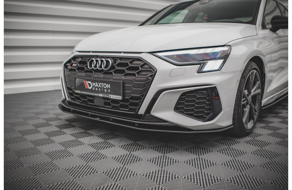 Street Pro Front Splitter Audi S3 / A3 S-Line 8Y - Black