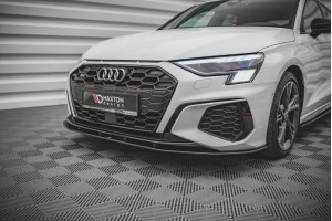 Street Pro Front Splitter Audi S3 / A3 S-Line 8Y - Black