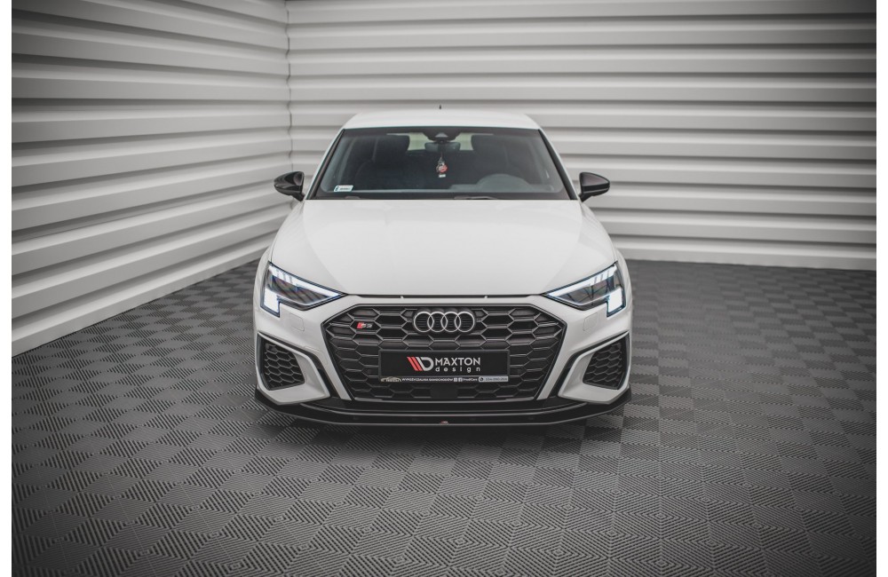 Street Pro Front Splitter Audi S3 / A3 S-Line 8Y - Black