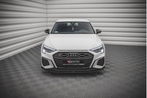 Street Pro Front Splitter Audi S3 / A3 S-Line 8Y - Black