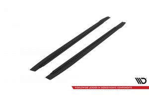 Street Pro Side Skirts Diffusers Audi S3 / A3 S-Line 8Y / 8Y Facelift - Black Street Pro Side Skirts Diffusers Audi S3 / A3 S-Line 8Y / 8Y Facelift - Black