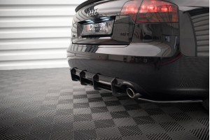 Street Pro Rear Diffuser Audi A4 S-Line B7 - Black