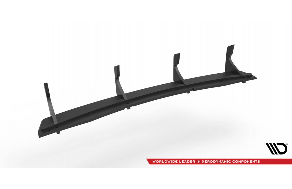 Street Pro Rear Diffuser Audi A4 S-Line B7 - Black