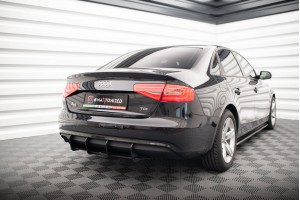 Street Pro Rear Diffuser Audi A4 B8 Facelift - Black