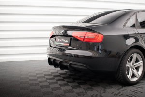 Street Pro Rear Diffuser Audi A4 B8 Facelift - Black