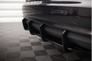 Street Pro Rear Diffuser Audi A4 B8 Facelift - Black