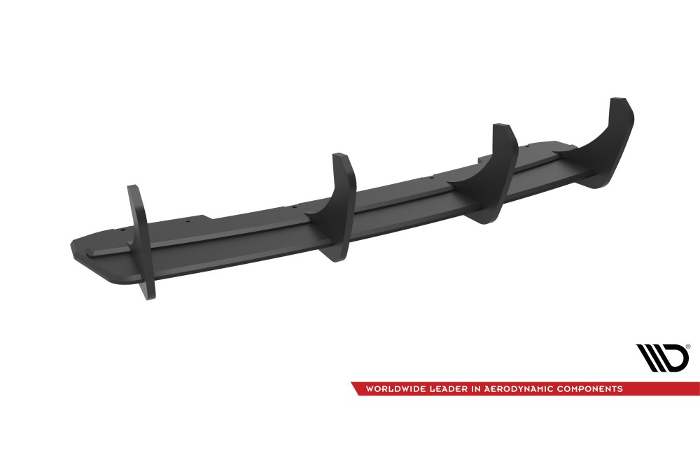 Street Pro Rear Diffuser Audi A4 B8 Facelift - Black