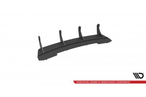 Street Pro Rear Diffuser Audi A4 B8 Facelift - Black
