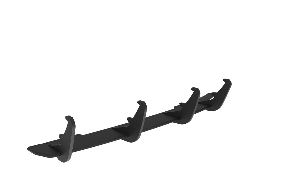 Street Pro Rear Diffuser Audi A4 S-Line B8 Facelift - Black