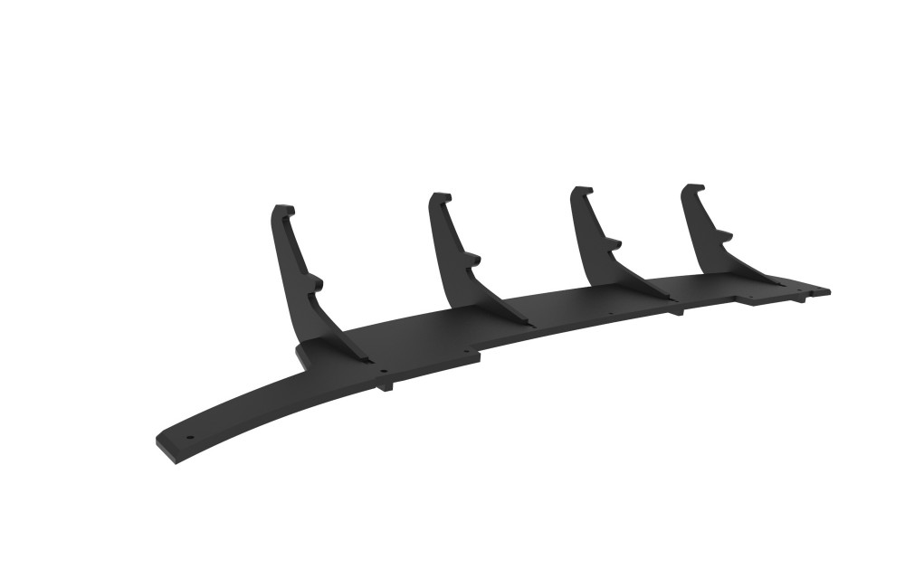 Street Pro Rear Diffuser Audi A4 S-Line B8 Facelift - Black