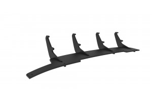 Street Pro Rear Diffuser Audi A4 S-Line B8 Facelift - Black