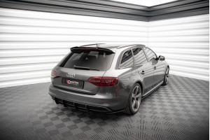 Street Pro Rear Diffuser Audi A4 S-Line B8 Facelift - Black