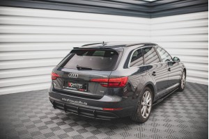 Street Pro Rear Diffuser Audi A4 B9 - Black